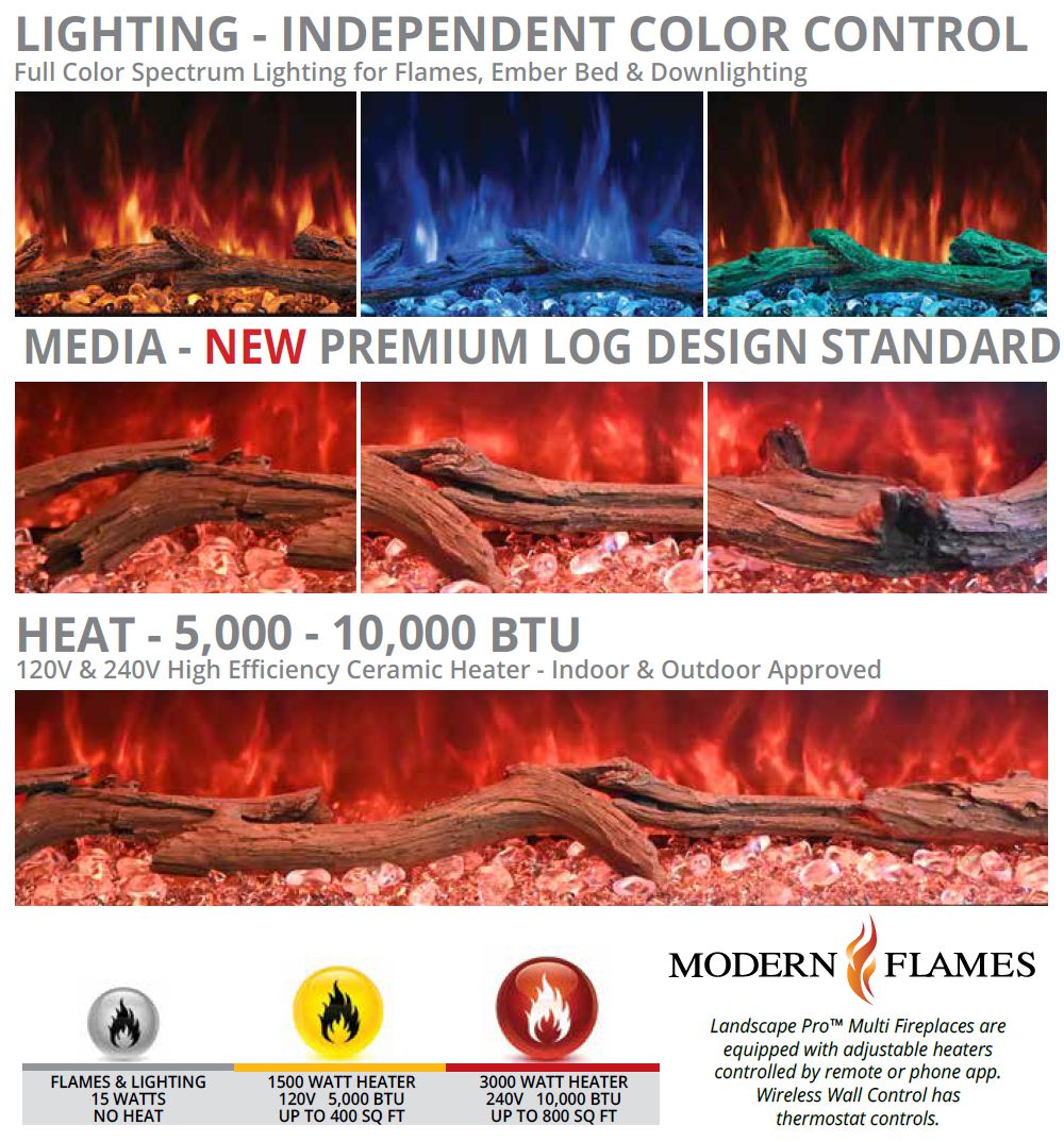 Landscape Pro Multi Flames