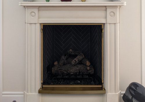 Fireplace Door Project #11350