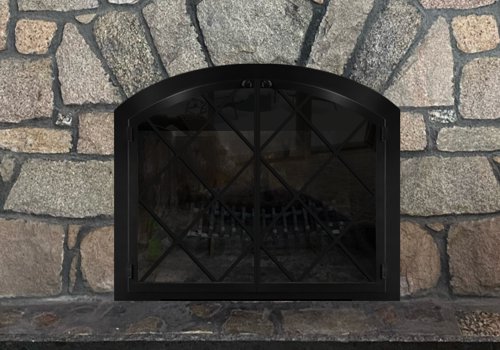 Fireplace Door Project #11431
