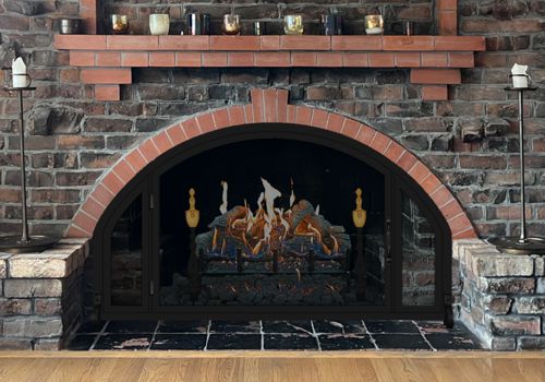 Fireplace Door Project #11456