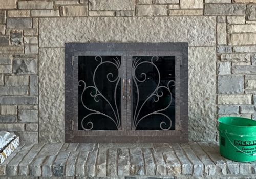 Fireplace Door Project #20131