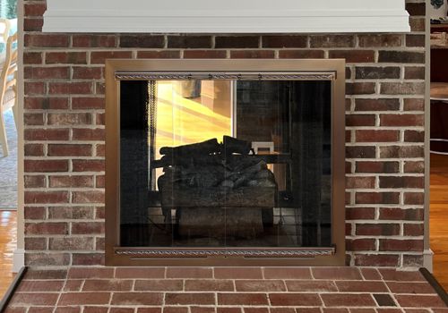 Fireplace Door Project #20156