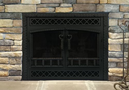 Fireplace Door Project #20229