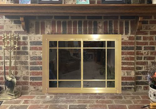 Fireplace Door Project #20257