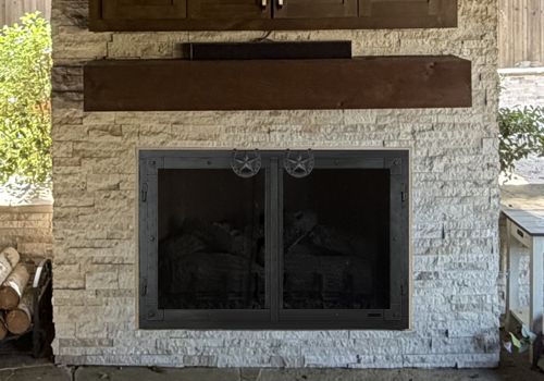 Fireplace Door Project #20768