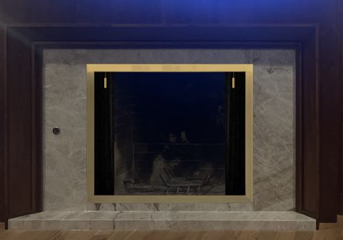 Fireplace Door Project #20776