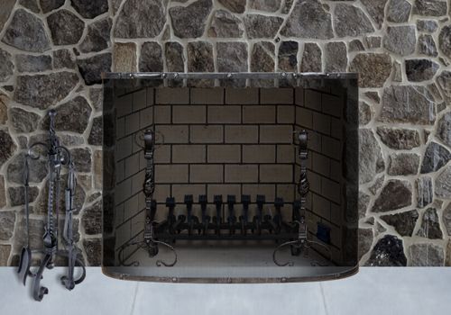 Fireplace Door Project #20807