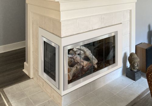 Fireplace Door Project #20811