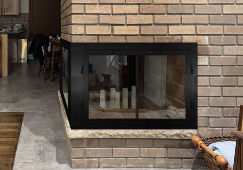 Fireplace Door Project #20923