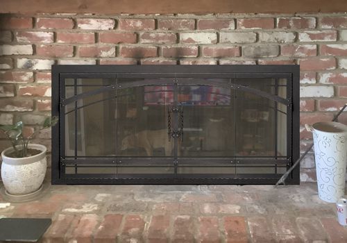 Fireplace Door Project #20966