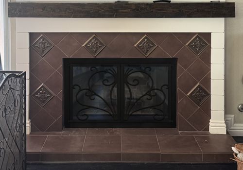 Fireplace Door Project #20972