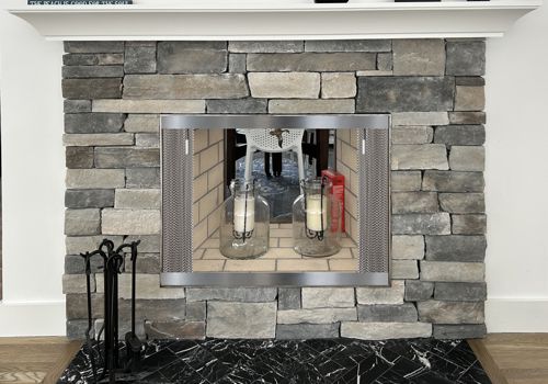 Fireplace Door Project #20995