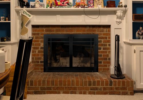 Fireplace Door Project #21019