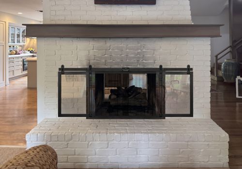 Fireplace Door Project #21152