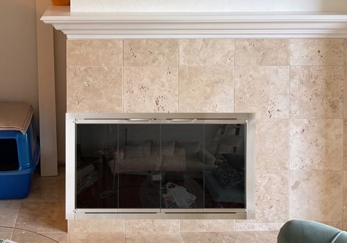 Fireplace Door Project #21153