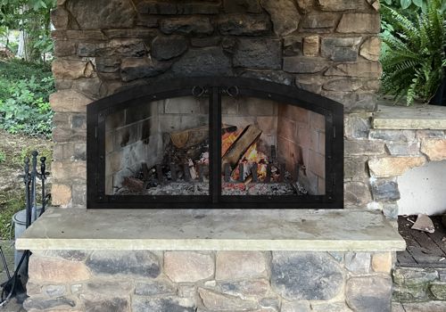 Fireplace Door Project #21246