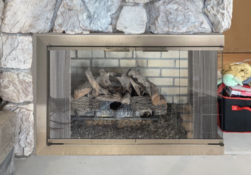 Fireplace Door Project #21300