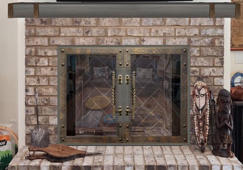 Fireplace Door Project #21329