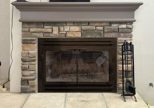 Fireplace Door Project #21333
