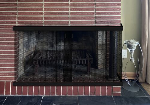 Fireplace Door Project #21341