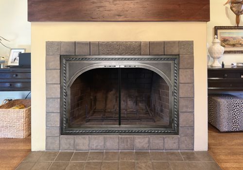 Fireplace Door Project #21342