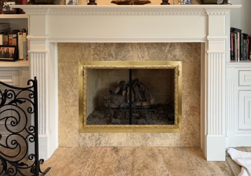 Fireplace Door Project #21349