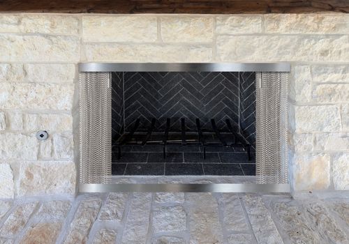 Fireplace Door Project #21352