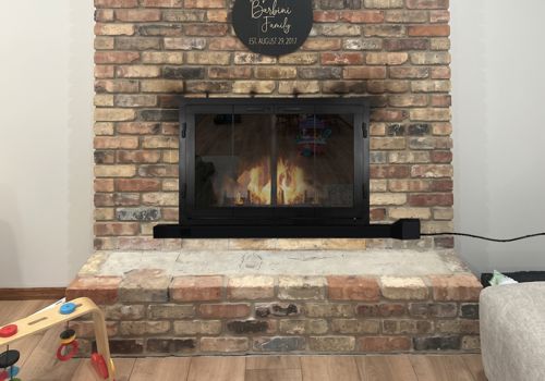 Fireplace Door Project #21423