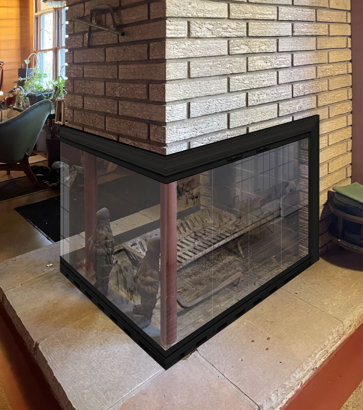 Fireplace Door Project #Korab